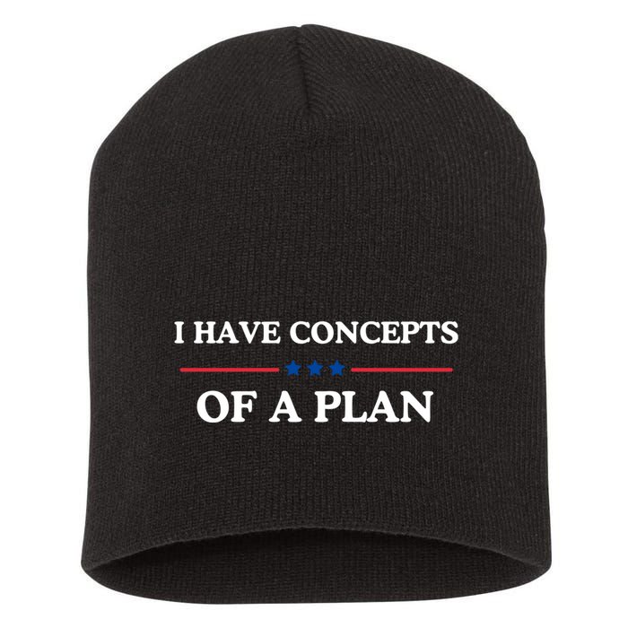 I Have Concepts Of A Plan Short Acrylic Beanie
