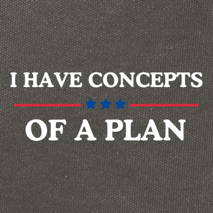 I Have Concepts Of A Plan Cotton Canvas Backpack