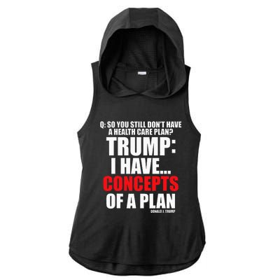 I Have... Concepts Of A Plan Ladies PosiCharge Tri-Blend Wicking Draft Hoodie Tank