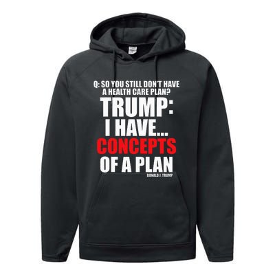 I Have... Concepts Of A Plan Performance Fleece Hoodie