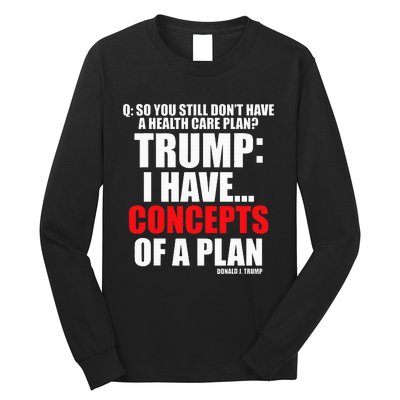 I Have... Concepts Of A Plan Long Sleeve Shirt