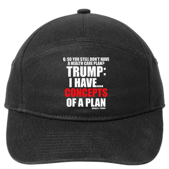 I Have... Concepts Of A Plan 7-Panel Snapback Hat