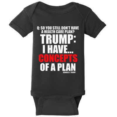 I Have... Concepts Of A Plan Baby Bodysuit