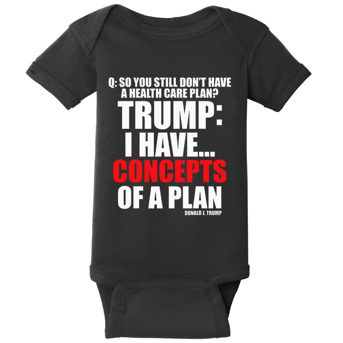 I Have... Concepts Of A Plan Baby Bodysuit