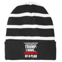 I Have... Concepts Of A Plan Striped Beanie with Solid Band