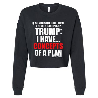 I Have... Concepts Of A Plan Cropped Pullover Crew