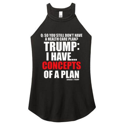 I Have... Concepts Of A Plan Women's Perfect Tri Rocker Tank