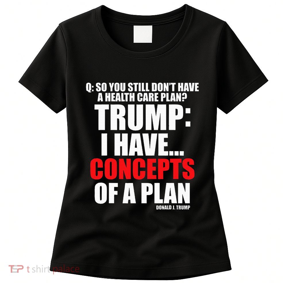 I Have... Concepts Of A Plan Womens T-Shirt