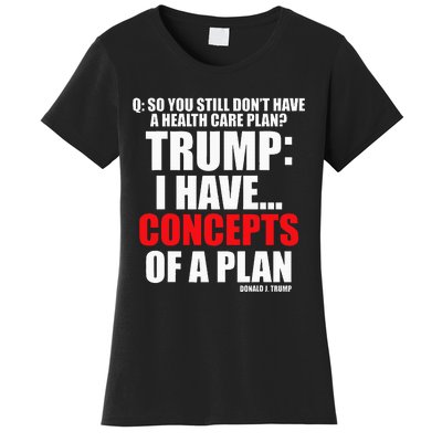 I Have... Concepts Of A Plan Women's T-Shirt