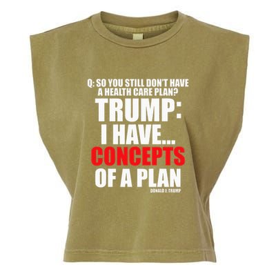 I Have... Concepts Of A Plan Garment-Dyed Women's Muscle Tee