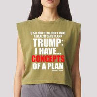 I Have... Concepts Of A Plan Garment-Dyed Women's Muscle Tee