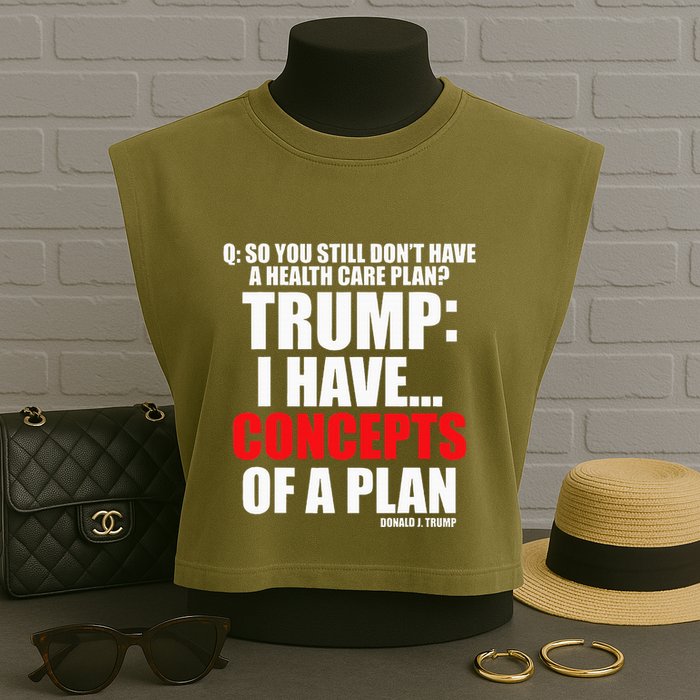 I Have... Concepts Of A Plan Garment-Dyed Women's Muscle Tee