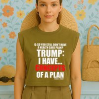 I Have... Concepts Of A Plan Garment-Dyed Women's Muscle Tee
