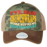 IVe Had Crunchwraps More Supreme Than This Court Legacy Tie Dye Trucker Hat