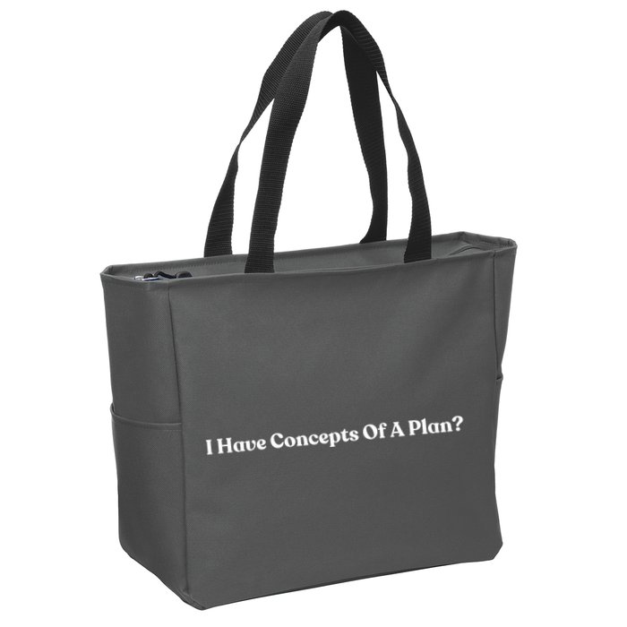 I Have Concepts Of A Plan Zip Tote Bag