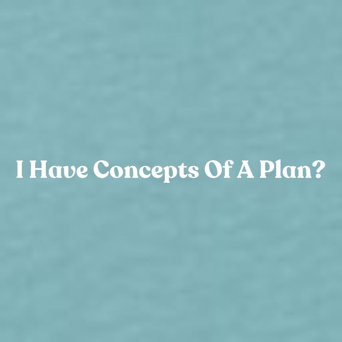 I Have Concepts Of A Plan Sueded Cloud Jersey T-Shirt