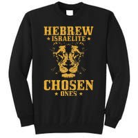 Israelite Hebrew Chosen Ones Israel Lion Of Judah Tall Sweatshirt