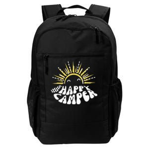 Imma Happy Camper Smiling Sun  Daily Commute Backpack