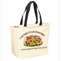 I’Ve Had Crunchwraps More Supreme Than This Court Zip Tote Bag