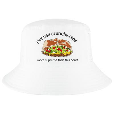I’Ve Had Crunchwraps More Supreme Than This Court Cool Comfort Performance Bucket Hat