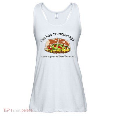 I’Ve Had Crunchwraps More Supreme Than This Court Ladies Essential Flowy Tank