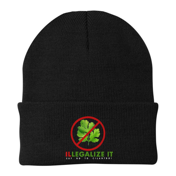 I Hate Cilantro Illegalize It Say No To Cilantro! Beanie