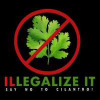 I Hate Cilantro Illegalize It Say No To Cilantro! Drawstring Bag