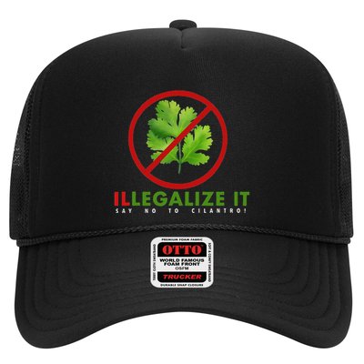 I Hate Cilantro Illegalize It Say No To Cilantro! Trucker Hat