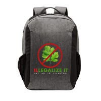 I Hate Cilantro Illegalize It Say No To Cilantro! Vector Backpack