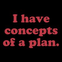 I Have Concepts Of A Plan 16 in Basic Backpack