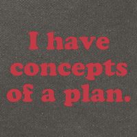 I Have Concepts Of A Plan Cotton Canvas Backpack