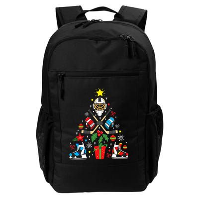 Ice Hockey Christmas Ornament Tree Funny Xmas Gift Boys  Backpack
