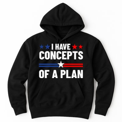 I Have Concepts Of A Plan Political 2024 Hoodie