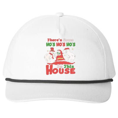 Ice Hockey Christmas Ornament Tree Funny Xmas Gift Snapback Five-Panel Rope Hat