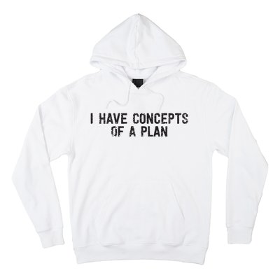 I Have Concepts Of A Plan Political 2024 Hoodie