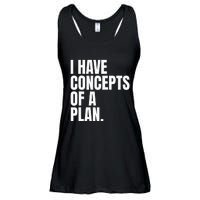 I Have Concepts Of A Plan Funny Pro Kamala Harris Election Ladies Essential Flowy Tank