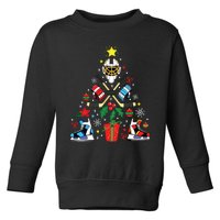 Ice Hockey Christmas Ornament Tree Funny Xmas Toddler Sweatshirt