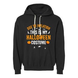 InflationInspired Halloween Costume Make a Statement Garment-Dyed Fleece Hoodie