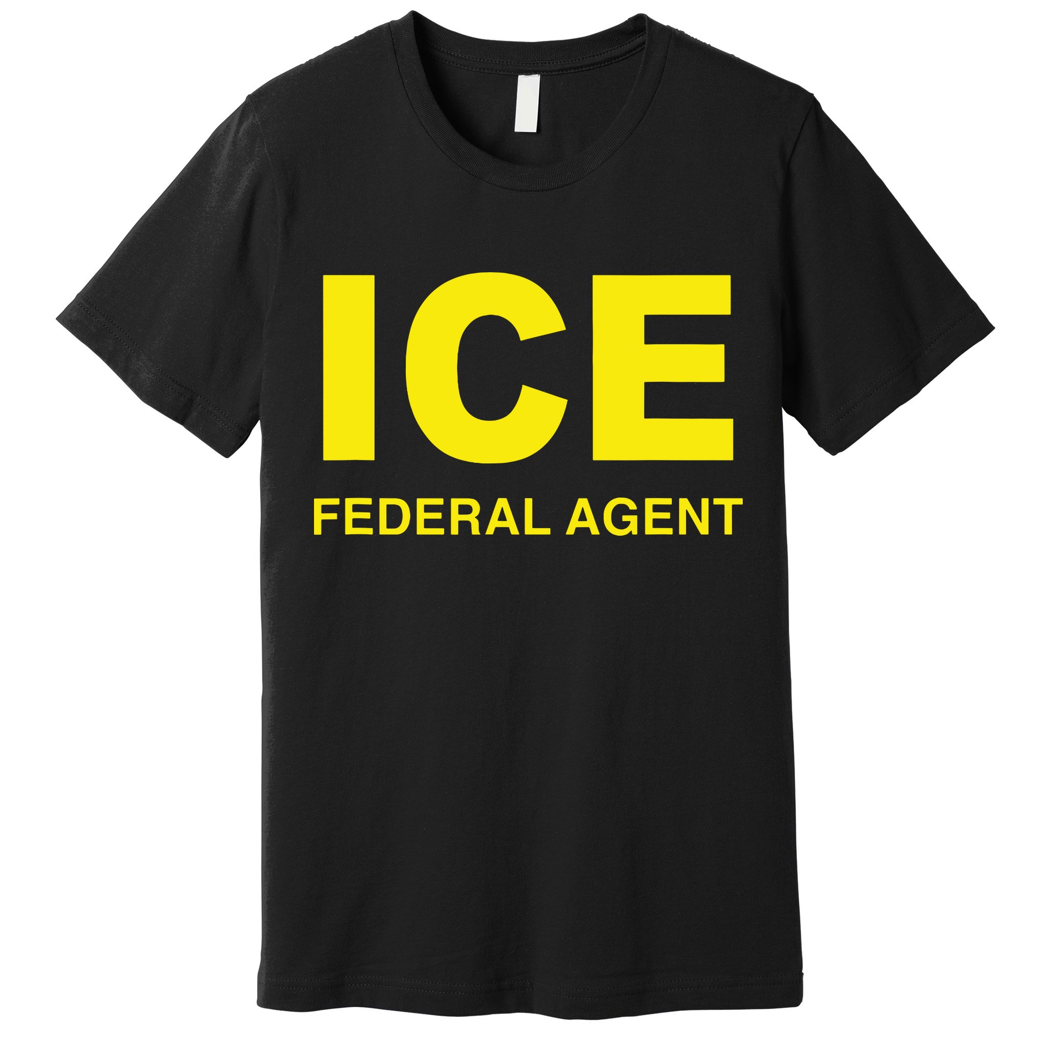 Ice Halloween Costume Federal Agent Police Immigration Premium T-Shirt