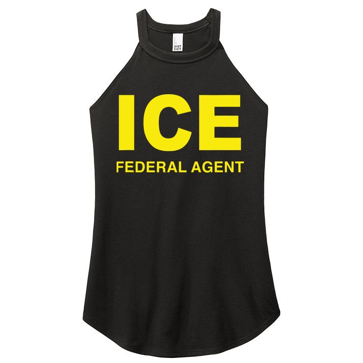 Ice Halloween Costume Federal Agent Police Immigration Women's Perfect Tri Rocker Tank