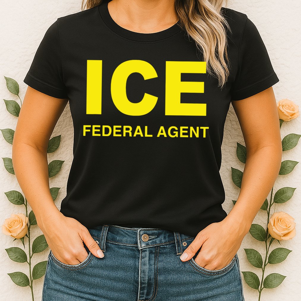 Ice Halloween Costume Federal Agent Police Immigration Womens T-Shirt