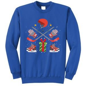 Ice Hockey Christmas Tree Ornats Funny Xmas Gift Sweatshirt