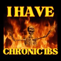 I Have Chronic Ibs Funny Cool Hard Skeleton Meme City Backpack