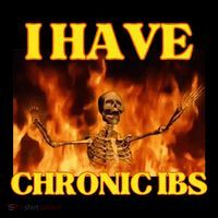 I Have Chronic Ibs Funny Cool Hard Skeleton Meme Sustainable Bucket Hat
