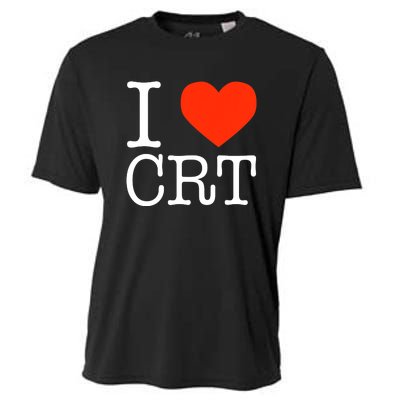 I Heart CRT Critical Race Theory Racial Justice BLM Cooling Performance Crew T-Shirt