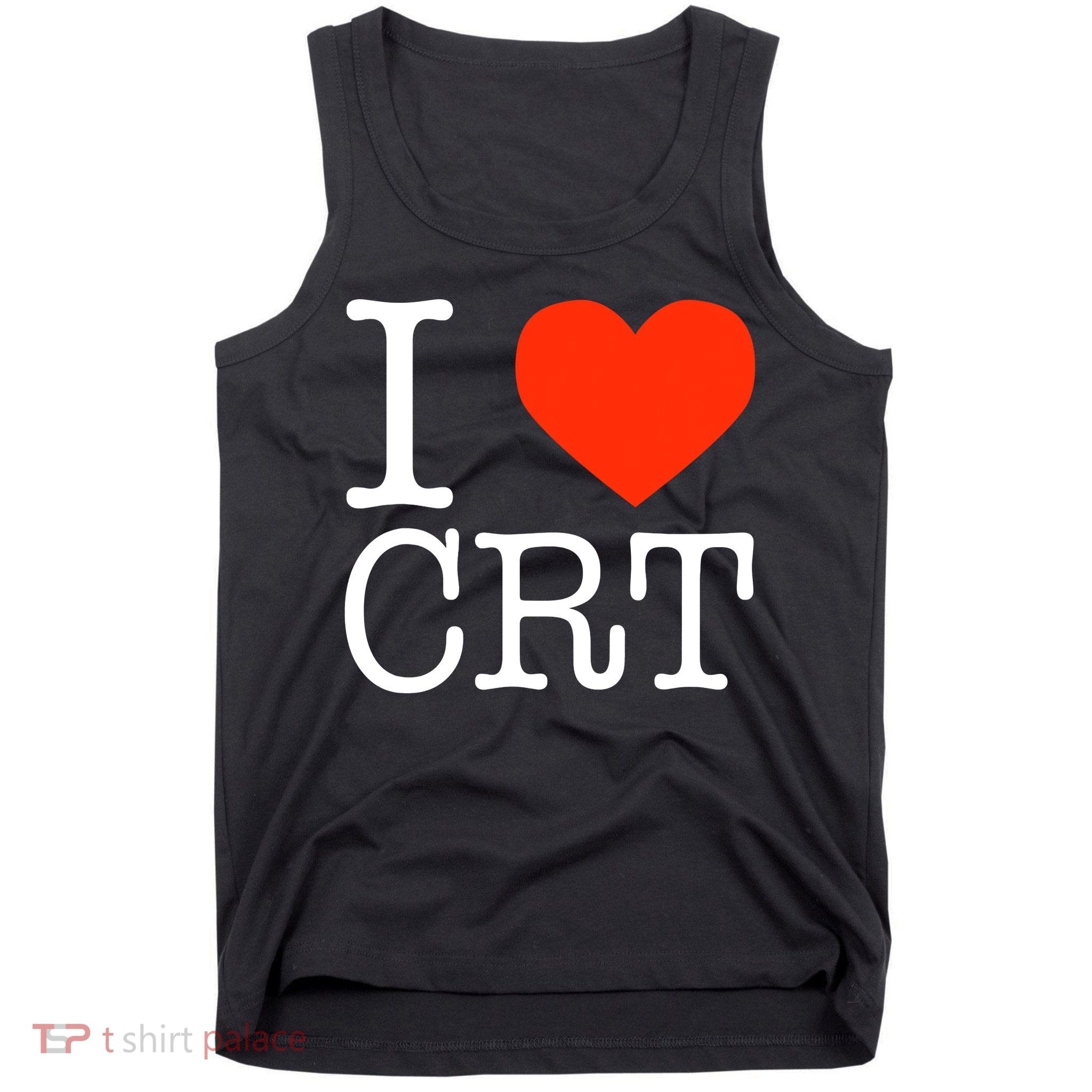 I Heart CRT Critical Race Theory Racial Justice BLM Tank Top