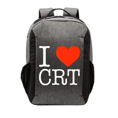 I Heart CRT Critical Race Theory Racial Justice BLM Vector Backpack