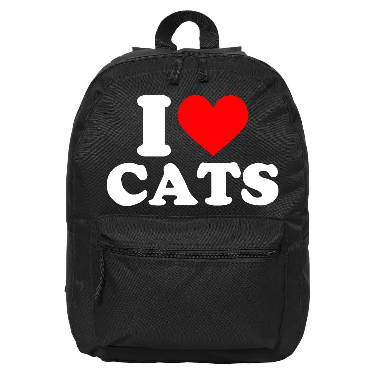 I Heart Cats Shirt I Heart Cats Tshirt I Love Cats Shirt 16 in Basic Backpack