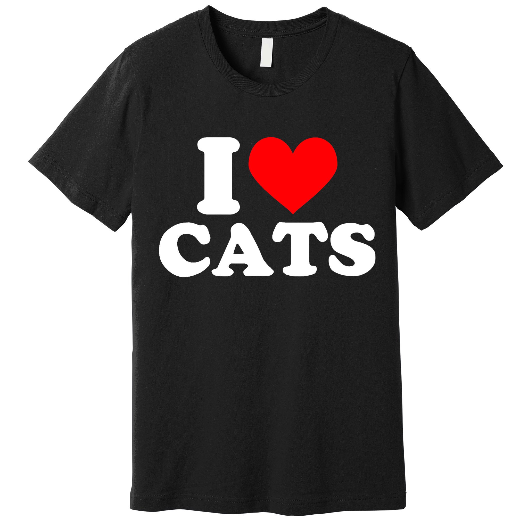 I Heart Cats Shirt I Heart Cats Tshirt I Love Cats Shirt Premium T-Shirt