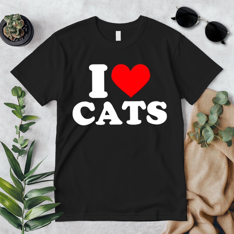 I Heart Cats Shirt I Heart Cats Tshirt I Love Cats Shirt Premium T-Shirt
